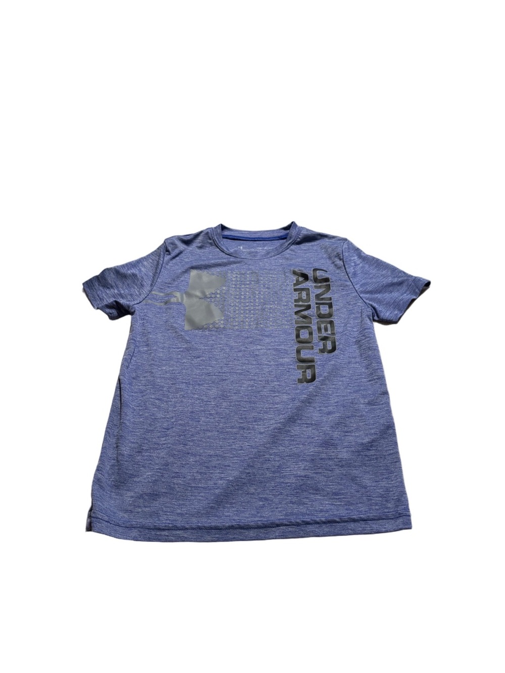 Boys Under Armour Blue T-shirt with Logo Size Small